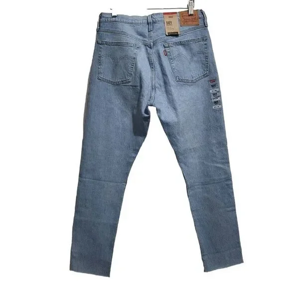 501 Levi's highrise skinny jean 30x28 - Picture 2 of 5